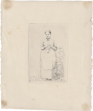Lot 5350, Auction  125, Ilsted, Peter, Strickendes Mädchen