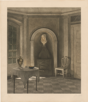 Lot 5365, Auction  125, Ilsted, Peter, Speisezimmer in Schloss Liselund