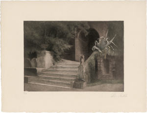 Lot 5374, Auction  125, Ilsted, Peter, Aus dem Garten der Villa d'Este