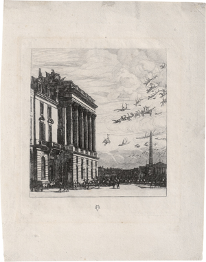 Lot 5387, Auction  125, Meryon, Charles, Le Ministère de la Marine