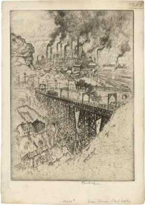 Lot 5392, Auction  125, Pennell, Joseph, Edgar Thomson Works, Bessemer