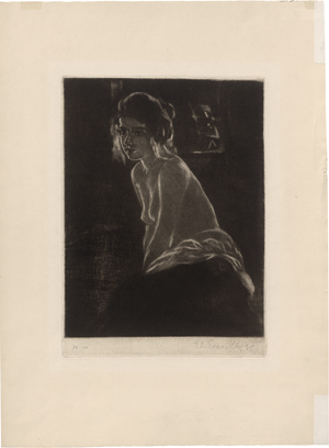 Lot 5415, Auction  125, Einschlag, Eduard, Frauenakt im Dunklen