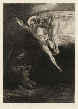 Lot 5433, Auction  125, Jettmar, Rudolf, Acht Radierungen zu Byrons Kain