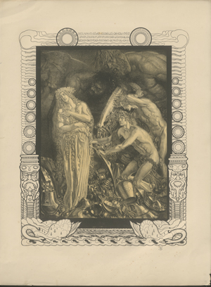 Lot 5450, Auction  125, Stassen, Franz, Sieh' wie in Scham schmählich die Edle steht