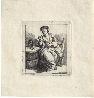 Lot 5479, Auction  125, Bega, Cornelis, Rauchende Frau