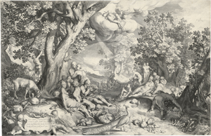 Lot 5502, Auction  125, Bruyn, Nicolaes de, Das Goldene Zeitalter.