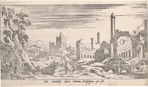 Lot 5520, Auction  125, Davent, Leon, Zwei Landschaften aus Les amours de Pluton et Proserpine