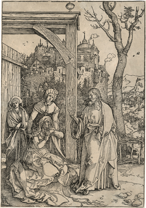 Lot 5544a, Auction  125, Dürer, Albrecht, Christi Abschied von seiner Mutter