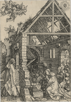 Lot 5544, Auction  125, Dürer, Albrecht, Die Geburt Christi