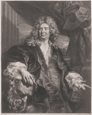 Lot 5553, Auction  125, Edelinck, Gérard, Bildnis des Bildhauers Martinus Vanden Baugart