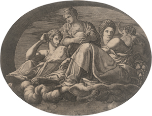 Lot 5562, Auction  125, Ghisi, Giorgio, Juno und die anderen Göttinen. 