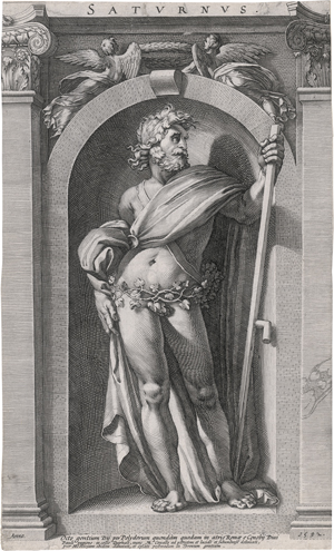 Lot 5568, Auction  125, Goltzius, Hendrick, Sechs antike Götter
