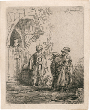 Lot 5668, Auction  125, Rembrandt Harmensz. van Rijn, Die drei Orientalen