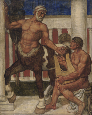 Lot 6201, Auction  125, Boehle, Fritz, Arkadia: Kentaur und Lyraspieler