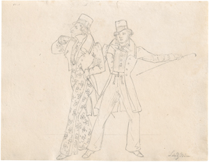 Lot 6551, Auction  125, Lindström, Carl Jacob, Zwei Dandys