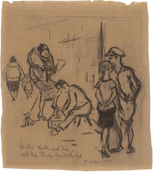 Lot 6569, Auction  125, Zille, Heinrich, Willi kiek mal die, mit die Pioto Handschuhe