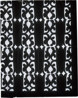 Lot 6623, Auction  125, Dufy, Raoul, Composition noire et blanche