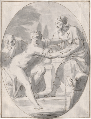 Lot 6743, Auction  125, Brusaferro, Girolamo, Susanna im Bade