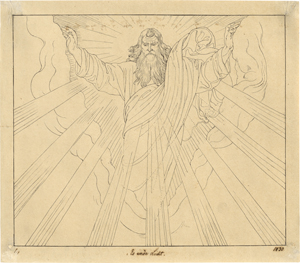 Lot 6792, Auction  125, Schnorr von Carolsfeld, Julius, "Es werde Licht": Der erste Schöpfungstag