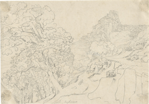 Lot 6794, Auction  125, Fries, Ernst, Blick auf Subiaco