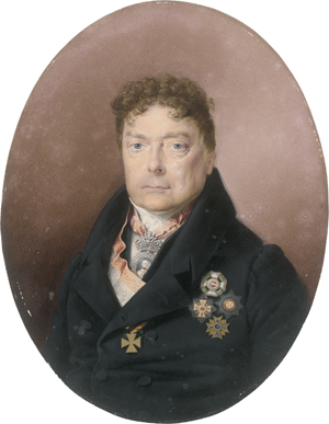 Lot 6862, Auction  125, Lieder, Friedrich Johann Gottlieb, Bildnis Herzog Ferdinand Friedrich August von Württemberg