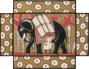 Lot 6913, Auction  125, Krassowsky, Alexey, Elefant mit Mahout