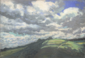 Lot 6918, Auction  125, Lechter, Melchior, Sonnige Hügellandschaft