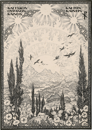 Lot 6923, Auction  125, Wöhler, Hermann, Paradieslandschaft mit Reihern