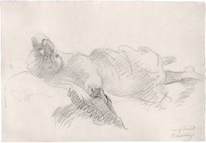 Lot 7019, Auction  125, Corinth, Lovis, Liegende