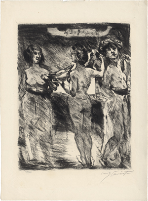 Lot 7023, Auction  125, Corinth, Lovis, Drei Grazien