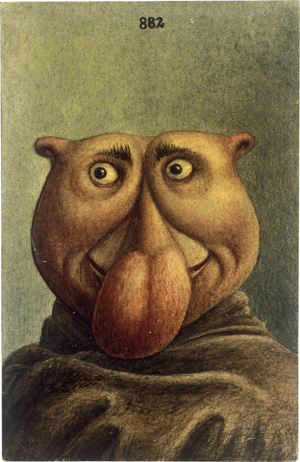 Lot 7050, Auction  125, Löwy, Leopold, Kopf mit Knollennase