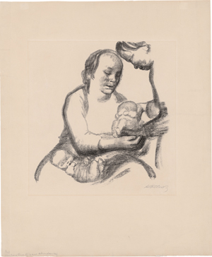 Lot 7084, Auction  125, Kollwitz, Käthe, Mütter gebt von euerm Überfluß!
