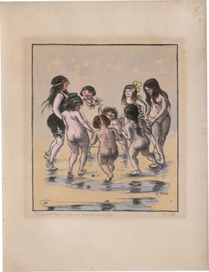 Lot 7086, Auction  125, Zille, Heinrich, Ferienkolonie