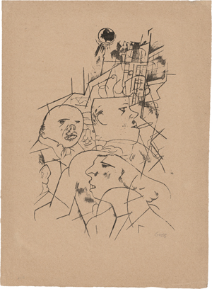 Lot 7088, Auction  125, Grosz, George, Straßenszene