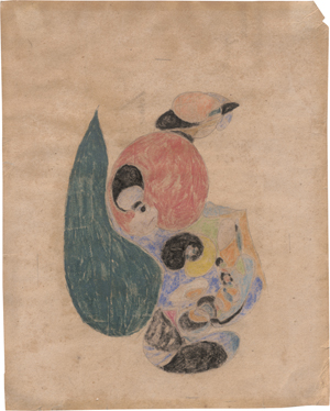 Lot 7120, Auction  125, Hoelzel, Adolf, Figürliche Komposition (Sitzende)