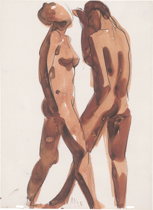 Lot 7221, Auction  125, Kaus, Max, Zwei Akte