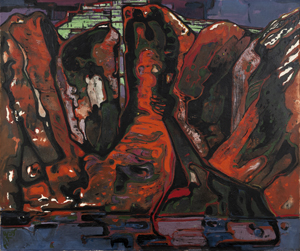 Lot 7223, Auction  125, Kaus, Max, Felsenküste III (Ischia)