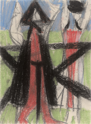 Lot 7248, Auction  125, Grieshaber, HAP, Prinz und Prinzessin