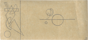 Lot 8010, Auction  125, Bauer, Rudolf, Prison Drawing (Geometrische Komposition)