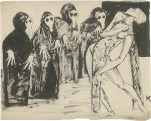 Lot 8083, Auction  125, Katzke, Günther, Maskentanz