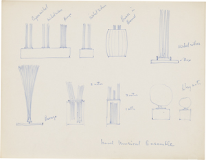 Lot 8252, Auction  125, Bertoia, Harry, Novel Musical Ensemble