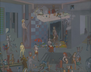 Lot 8319, Auction  125, Hilsing, Werner, Das Nachtmahl der Träumer