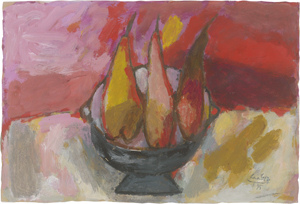 Lot 8346, Auction  125, Laabs, Hans, Stilleben mit 3 Birnen