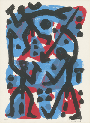 Lot 8385, Auction  125, Penck, A. R., Blauer Reiter