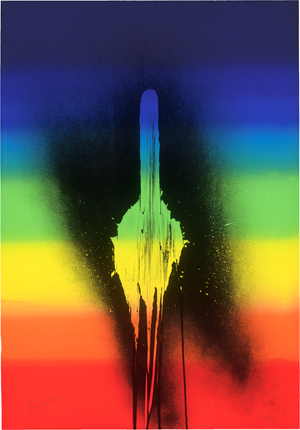 Lot 8393, Auction  125, Piene, Otto, Love my rainbow