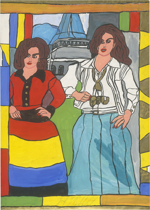 Lot 8434, Auction  125, Wittlich, Josef, Zwei Frauen vor Limburger Dom