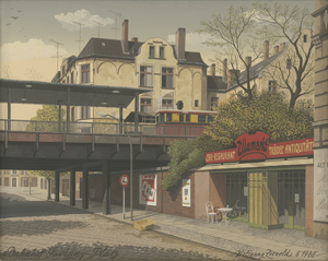 Lot 8436, Auction  125, Ziezold, Wolfgang, Bahnhof Savigny-Platz