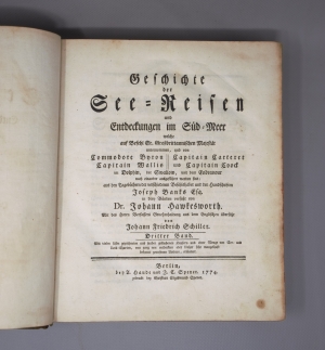 Los 9 - Hawkesworth, John - Geschichte der See-Reisen und Entdeckungen im Süd-Meer - 1 - thumb