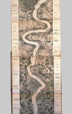 Lot 173, Auction  126, Delkeskamp, Friedrich Wilhelm, Neues Panorama des Rheins von Mainz bis Köln