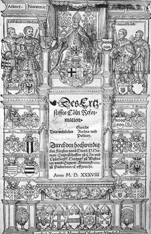 Los 1127 - Erzbischof Hermann V. - Des Ertzstiffts Cöln Reformation dere weltlicher Gericht, Rechts und Pollicey - 0 - thumb
